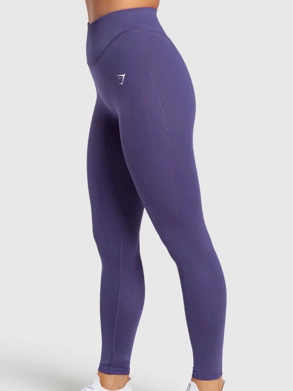 Gymshark Seamless High-Waist Leggings - Deep Purple